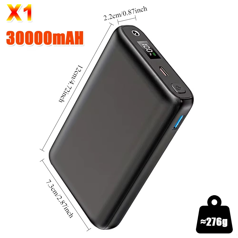 DC 7.4V 40000Mah Powerbank for Heated Vest Jacket External Battery for Cool Fan for Cooling Vest Auxiliary Battery