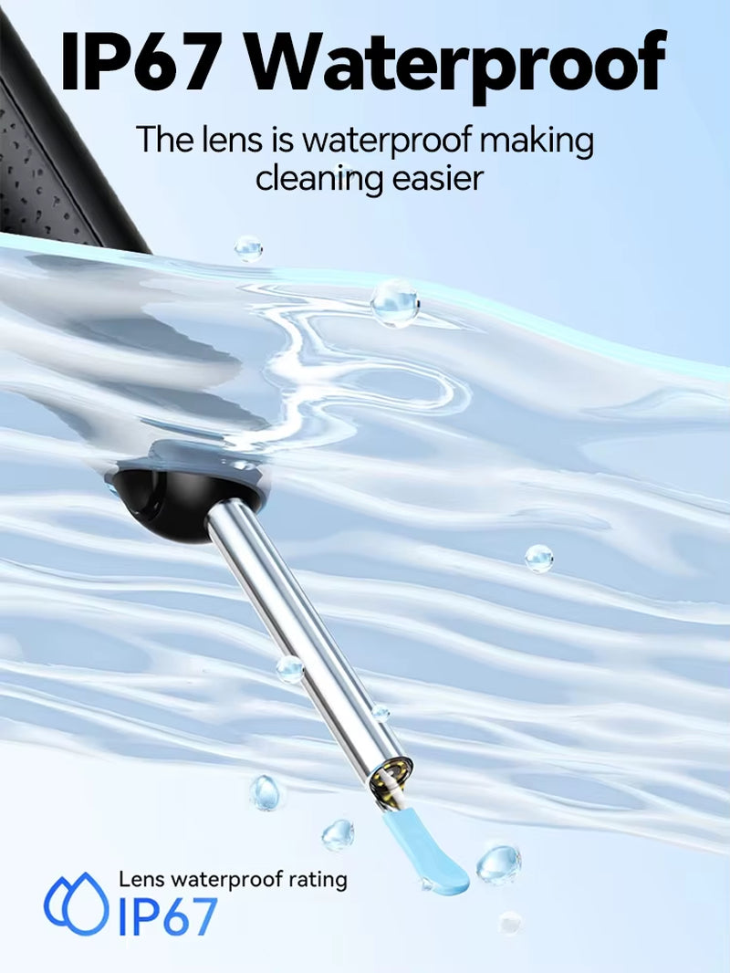 Generation-2,Visual Ear Wax Cleaner Camera Safe Earwax Removal Endoscope Ear Cleaning Tools Ear Care,Black,White Styles,Hot Sale