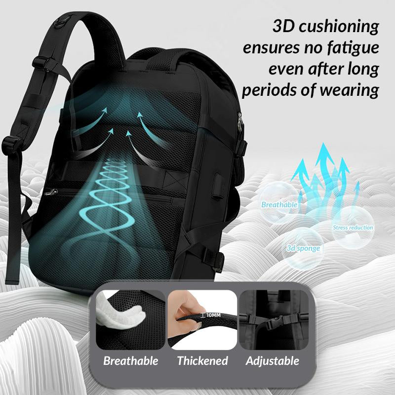 Laptop Backpack,Anti Theft Backpack, New Versatile Business Bag,Durable Business Backpack, Computer Bag with USB Charging Port,School Bag,Weekender Essentials Backpacks Fits 17" Laptop