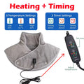 Electric Heating Neck Shoulder Vibration Massager Cervical Vertebra Arthritis Relief Infrared Therapy Neck Back Heated Relax Pad