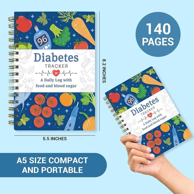 5 Pcs Diabetes Food List & Meal Planner & 80 Diabetic-Friendly Recipes– Printable Low GI Chart, Calorie & Carb Guide, Glycemic Index for Diabetics Type 1 & 2
