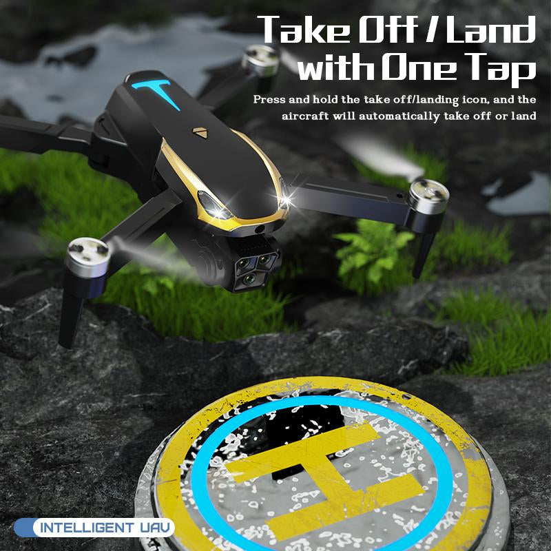 Intelligent UAV M8 Pro Aerial Drone 2025 with 4K UHD EIS Camera GPS 5G Wifi FPV Brushless Motors Optical Flow Smart Obstacle Avoidance Auto Return 360° Stunt Roll Dual Batteries