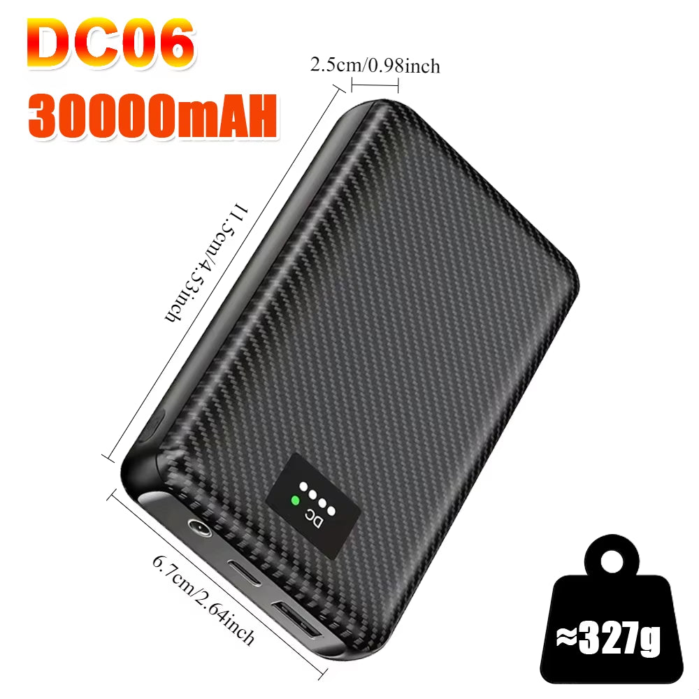 DC 7.4V 40000Mah Powerbank for Heated Vest Jacket External Battery for Cool Fan for Cooling Vest Auxiliary Battery